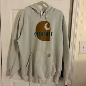 Carhartt cream Loose Fit Hoodie